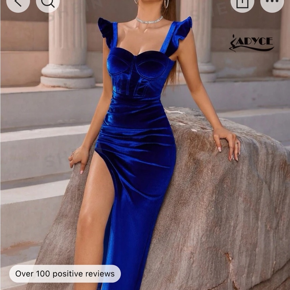 Blue Dress.